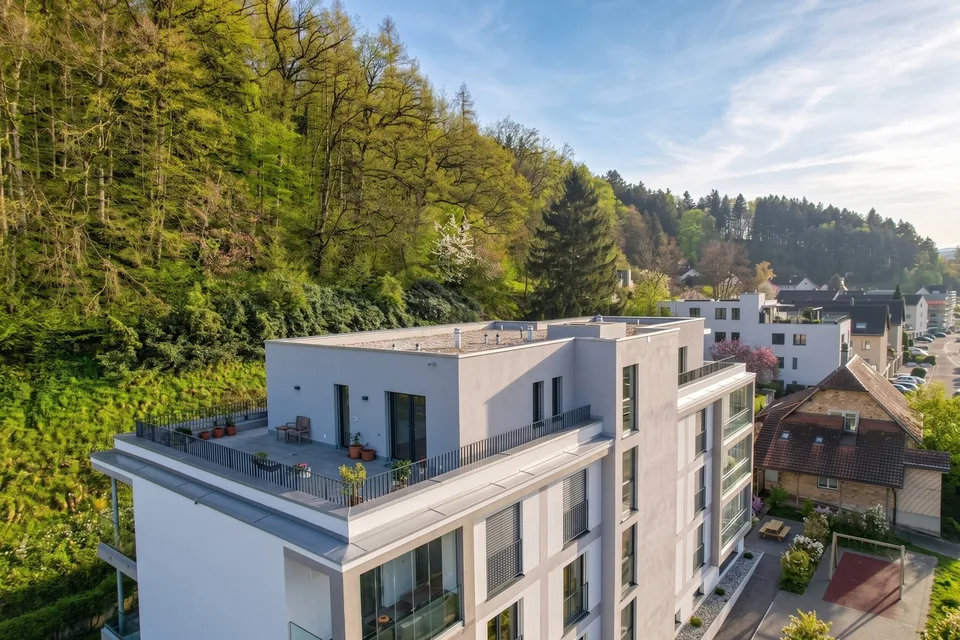 Appartamento in mansarda con terrazza enorme a Thörishaus