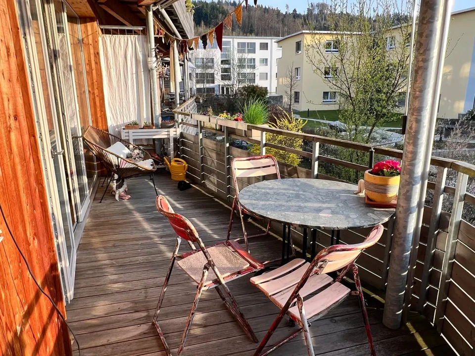 3½ ZI-WOHNUNG IN OSTERMUNDIGEN (BE), MÖBLIERT, TEMPORÄR