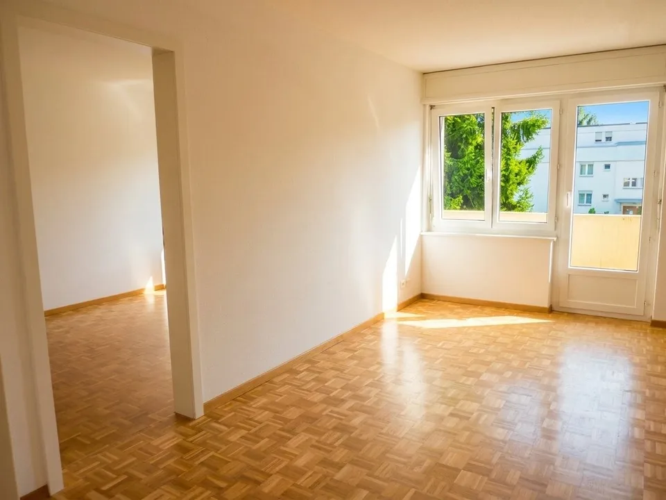 Charmante 2-Zimmerwohnung mit Balkon in ruhigem Wohnquartier