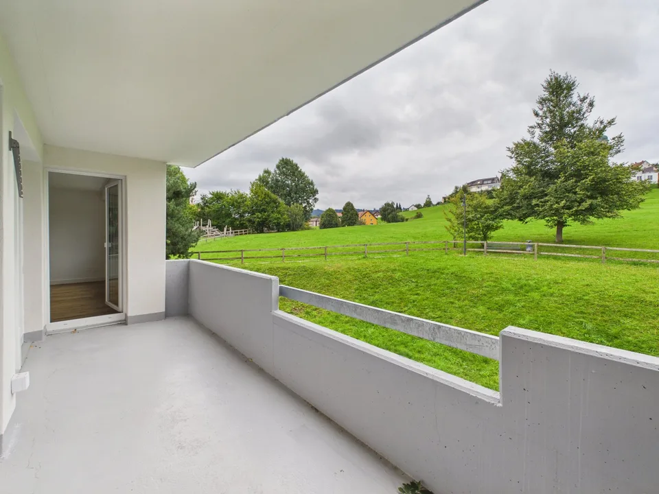 Helle 4.5-Zimmer-Wohnung mit Balkon und schöner Aussicht in Speicher AR