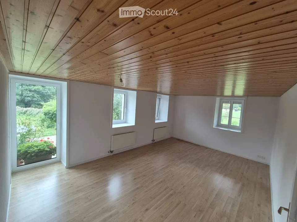 Appartement avec terrasse au bord du lac de Bret à Puidoux