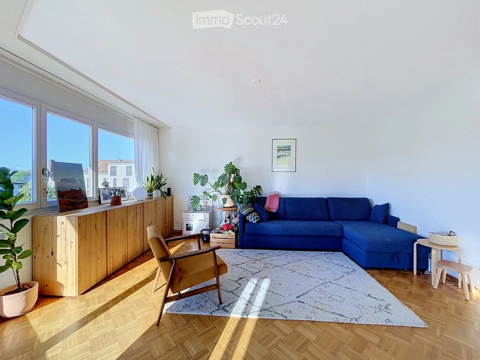 Appartement meublé lumineux de 3.5 pièces à St-Sulpice VD