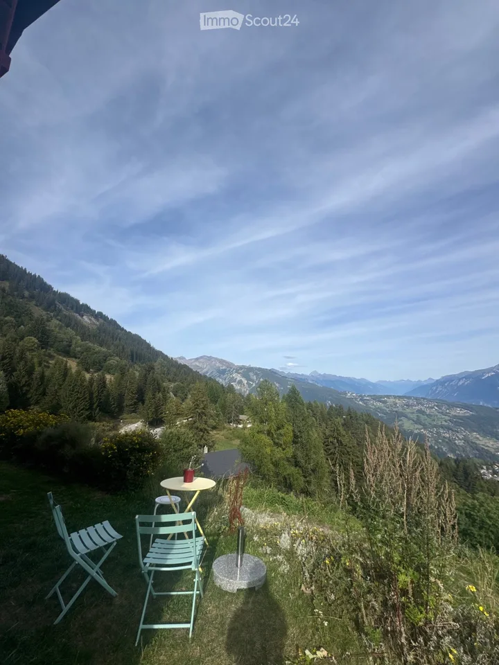 Halbes Chalet zur Miete für den Winter in Anzère