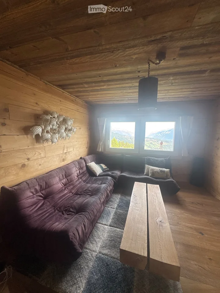Halbes Chalet zur Miete für den Winter in Anzère