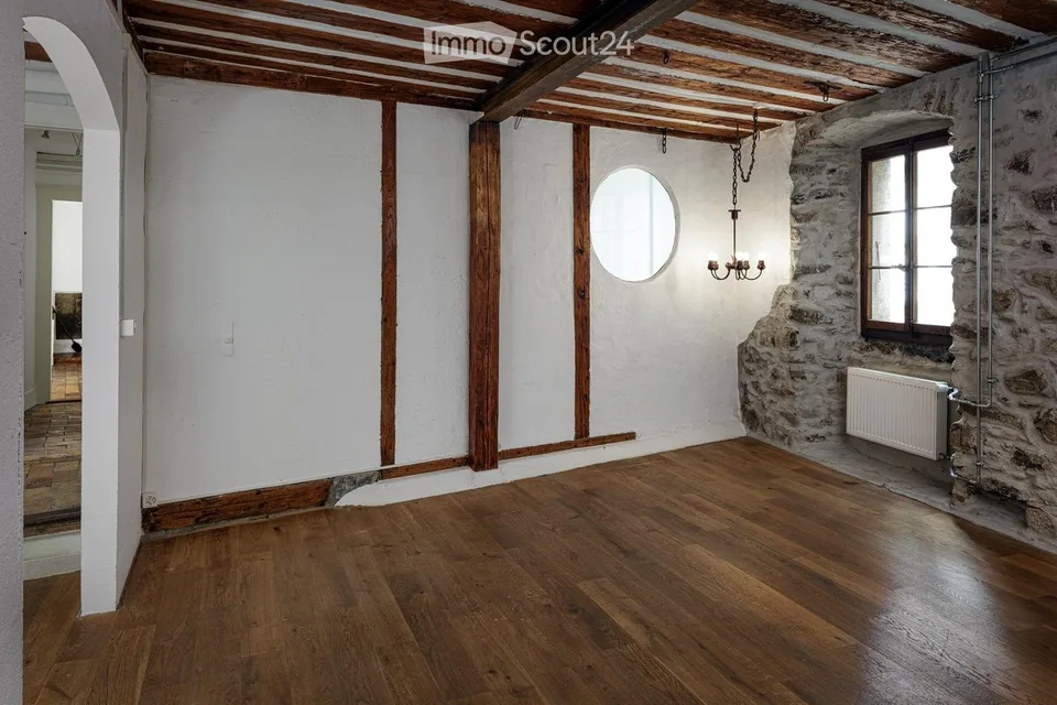 4-room apartment, 17th-century winegrower's house, old town