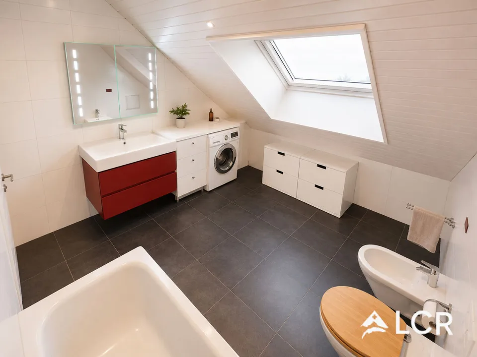 Wohnung mit 4.5 Zimmern / 3 Schlafzimmern / mit eigenem Garten in Bavois