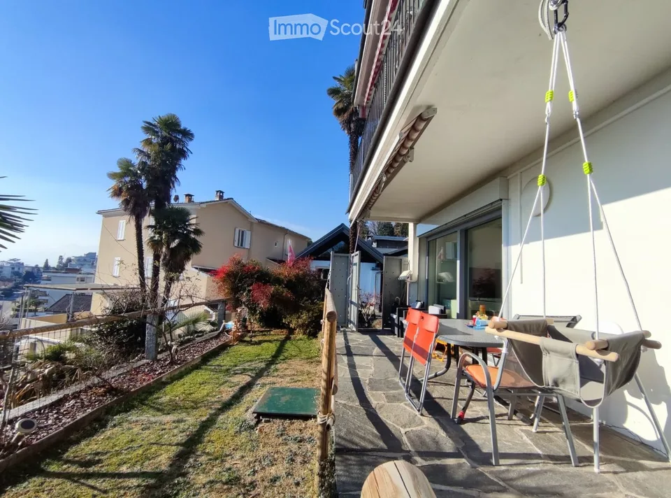 Appartamento 3.5 locali vista lago, centrale e tranquillo