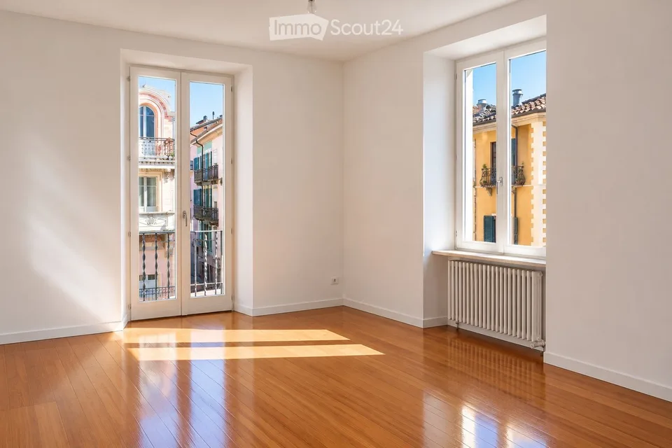 Geräumige 1-Zimmer-Wohnung im 1. Stock in alter Locarneser Villa
