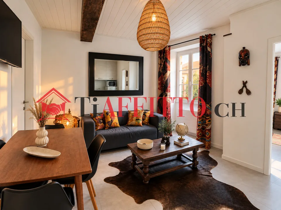 Dans la splendide Morcote 3.5 locaux duplex meublé