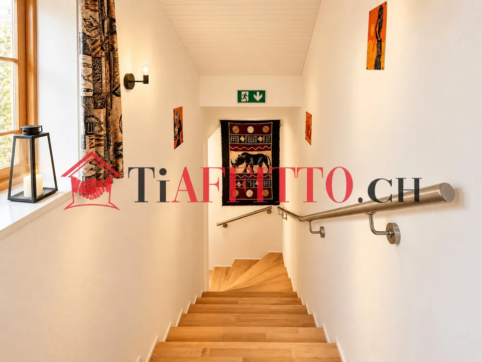Dans la splendide Morcote 3.5 locaux duplex meublé