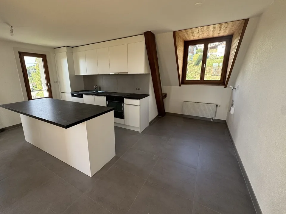 Bell'appartamento di 4 locali ristrutturato con vista panoramica – Les Hauts-Geneveys
