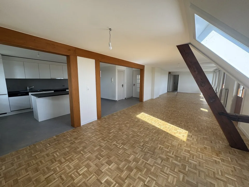 Bell'appartamento di 4 locali ristrutturato con vista panoramica – Les Hauts-Geneveys