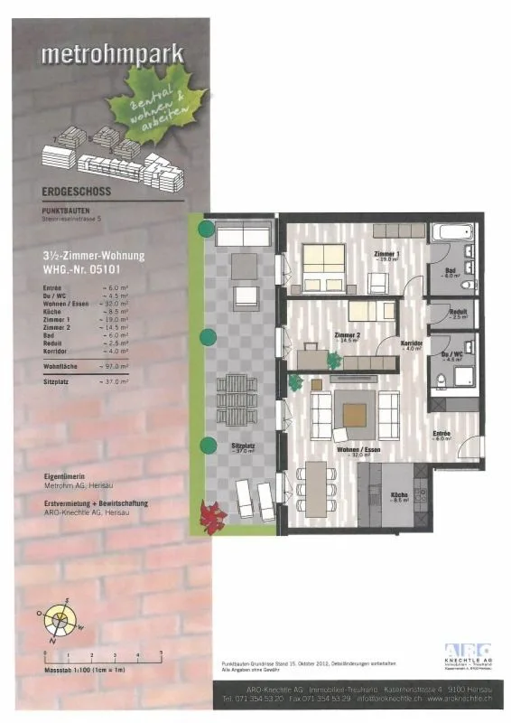 Vivere al centro con area di soggiorno!