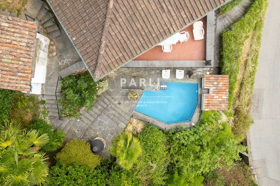 Morcote | Exklusive Villa mit Seeblick und Ausbaupotenzial bis ca. 500 m² – foto 9 di 9