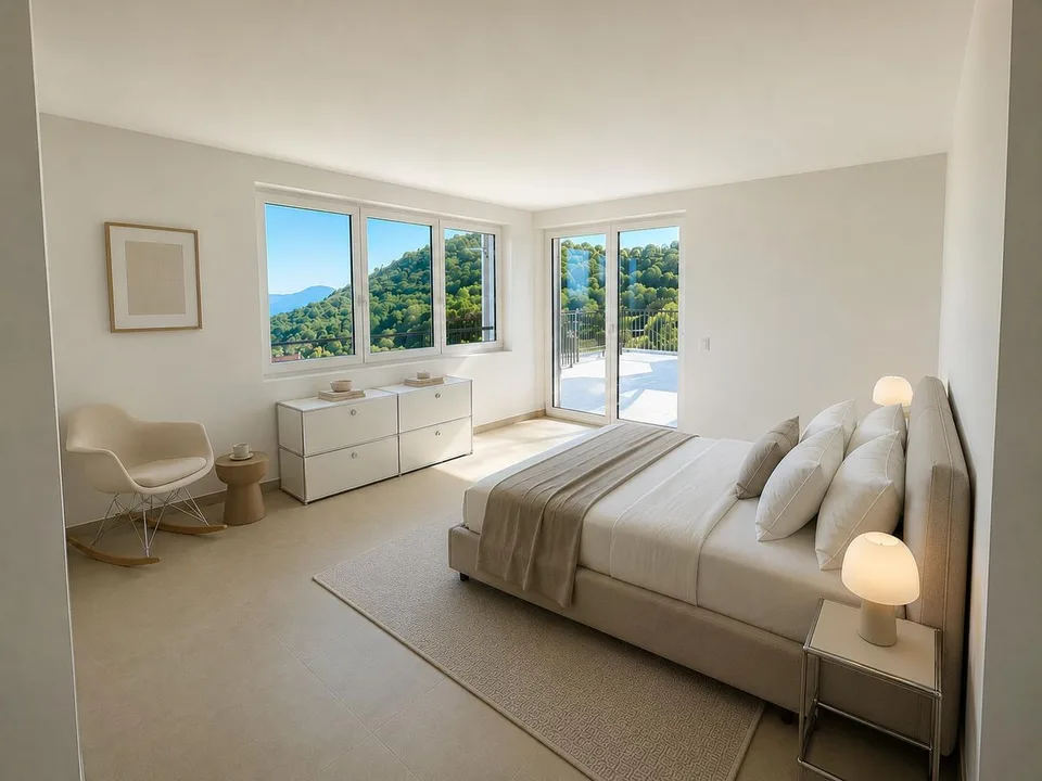 Cademario – Exklusive Villa mit Pool und spektakulärer Seesicht – Foto 11 von 15