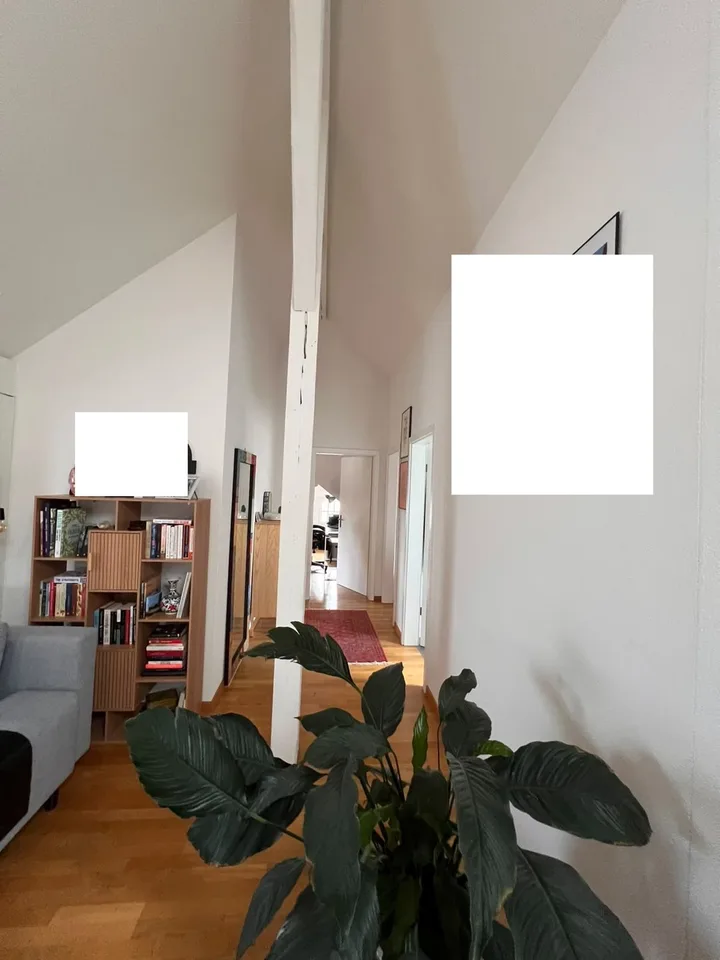 Grosszuegige und helle 3.5-Zimmer-Dachwohnung mit Loft-Charme im Fischermatteli