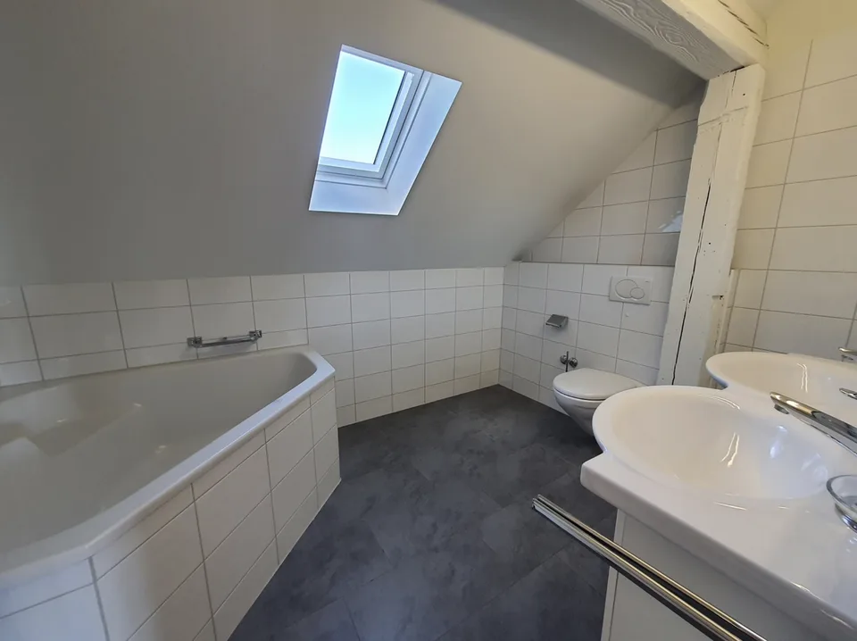 Grosszuegige und helle 3.5-Zimmer-Dachwohnung mit Loft-Charme im Fischermatteli