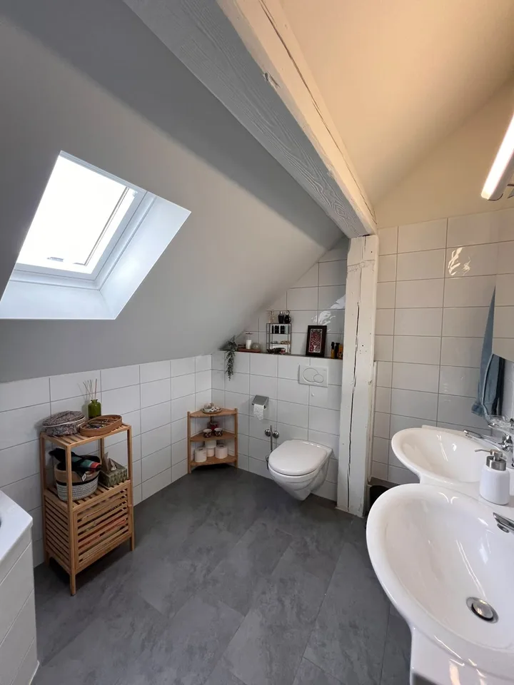 Grosszuegige und helle 3.5-Zimmer-Dachwohnung mit Loft-Charme im Fischermatteli