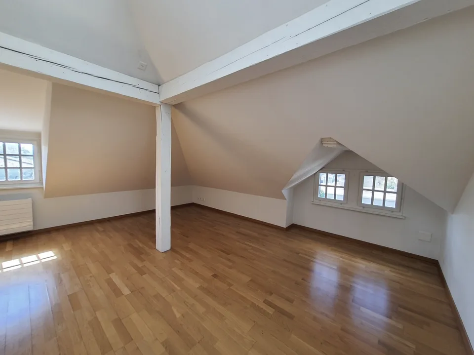 Grosszuegige und helle 3.5-Zimmer-Dachwohnung mit Loft-Charme im Fischermatteli