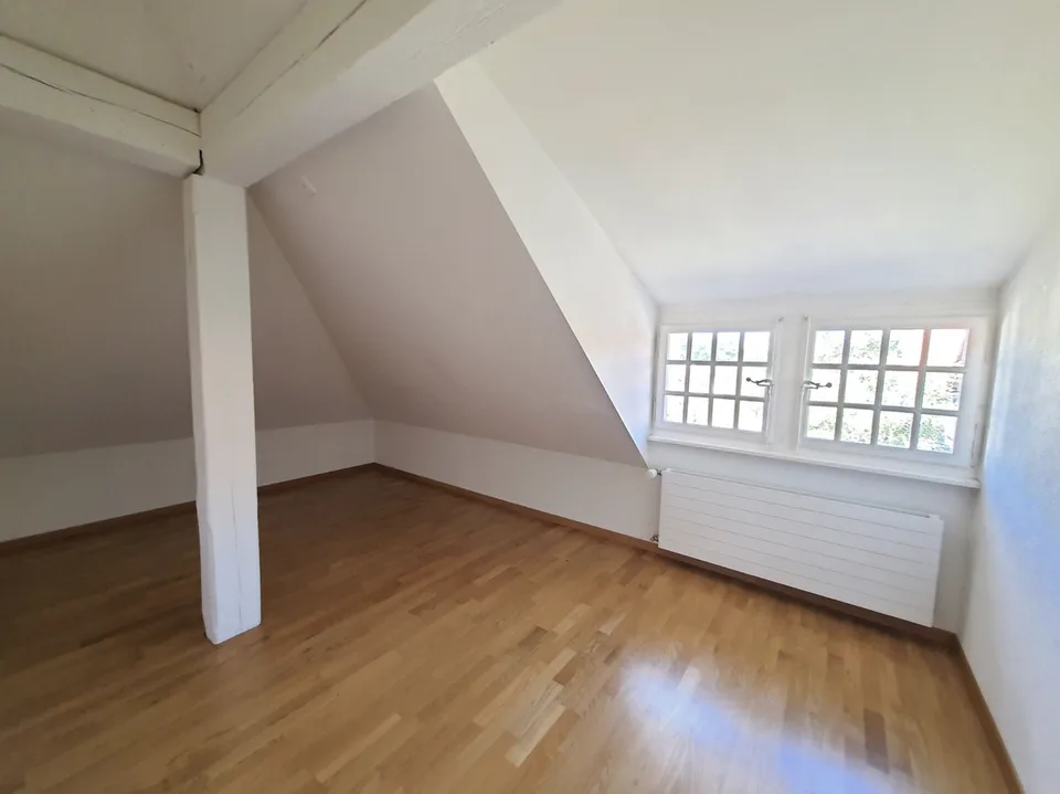 Grosszuegige und helle 3.5-Zimmer-Dachwohnung mit Loft-Charme im Fischermatteli