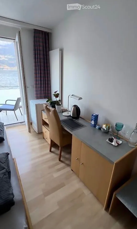 Appartement meublé 1 pièce avec vue sur le lac à Gersau – disponible immédiatement