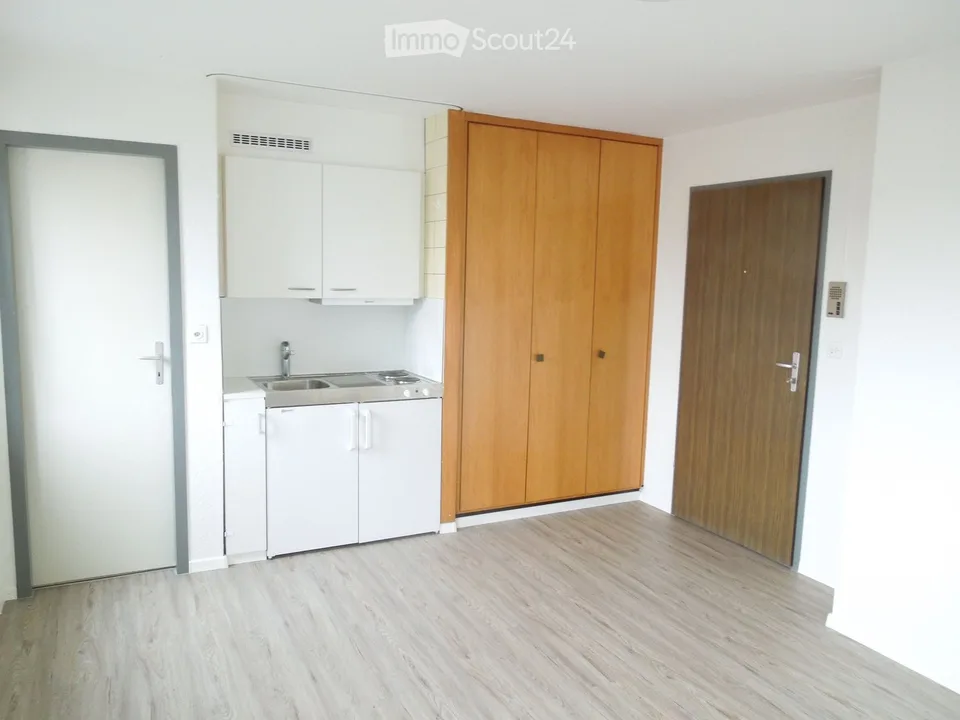 For rent in Delémont: 1-room studio near the train station