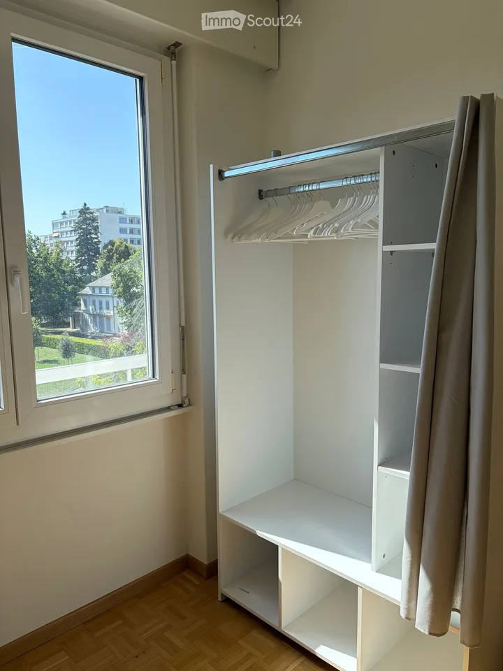 Furnished room for rent in Versoix, including charges and Wi-Fi