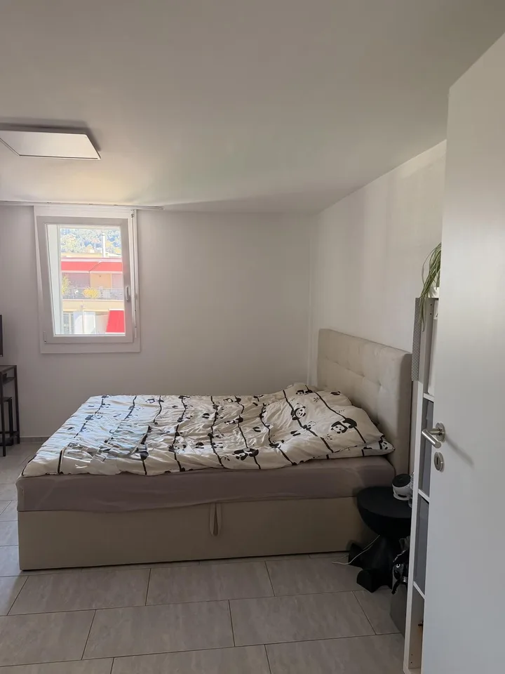 Tenant wanted: Bright 3-room apartment with balcony & parking space