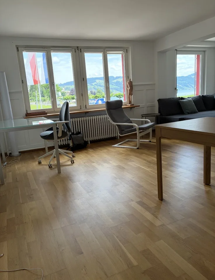 Befristete 2,5 Zimmer mit riesiger Terasse und Seeblick