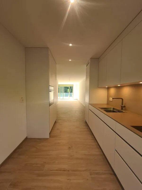 First-time rental! 3.5-room apartment with terrace directly on the water, including parking space