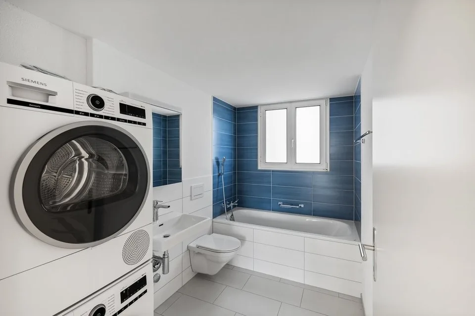 moderne Familienwohnung mit Sitzplatz