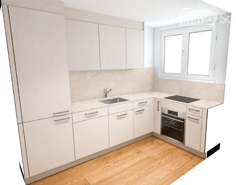 Appartement de 3,5 pièces rénové de haute qualité – actuellement en cours d'achèvement – photo 2 sur 4