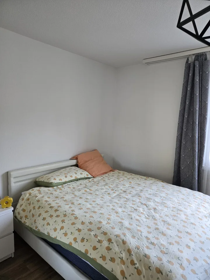 Großes möbliertes Zimmer (20 m²) in geräumiger Wohngemeinschaft Rotkreuz