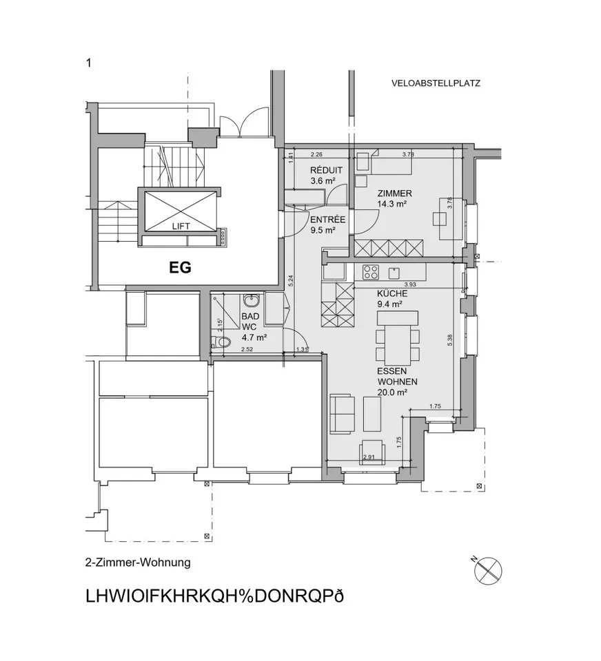 Befristete 2.5 Zimmer-Wohnung in Bassersdorf