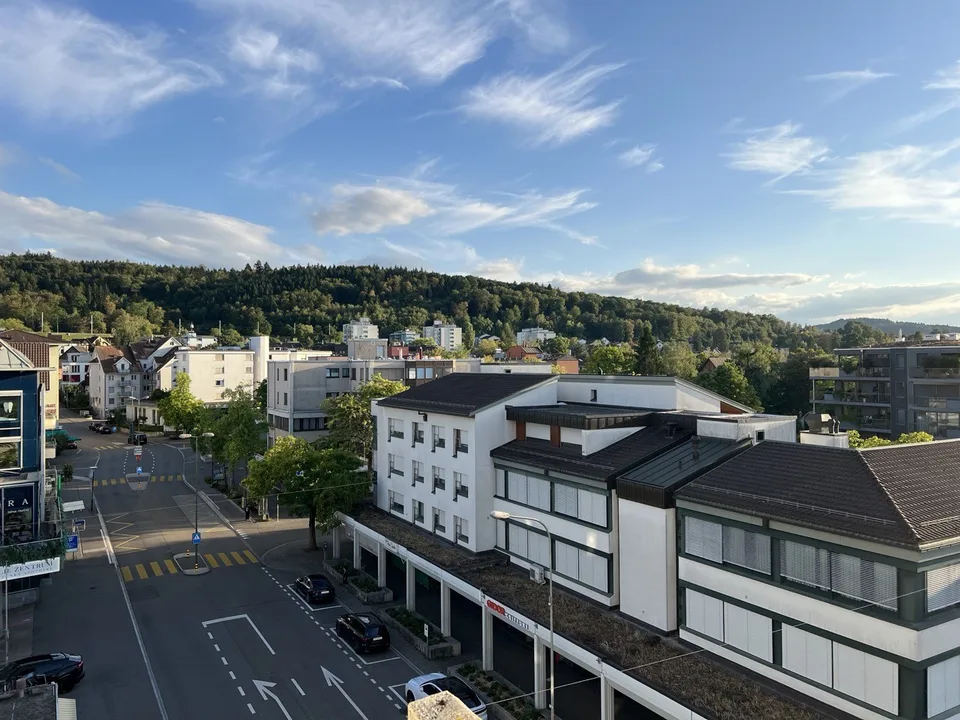 Sonnige Wohnung im Herzen von Schlieren, 3 Min vom Bahnhof (10 Min bis zum HB)