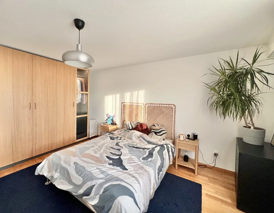 Sonnige Wohnung im Herzen von Schlieren, 3 Min vom Bahnhof (10 Min bis zum HB)