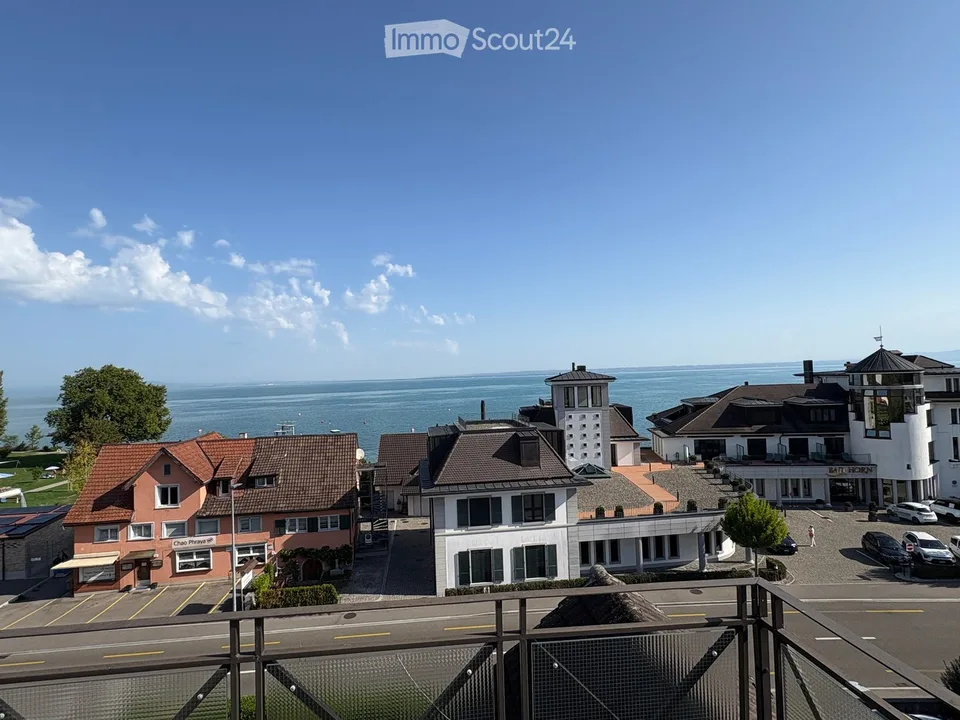 Charming 2-room maisonette apartment with roof terrace and Lake Constance view