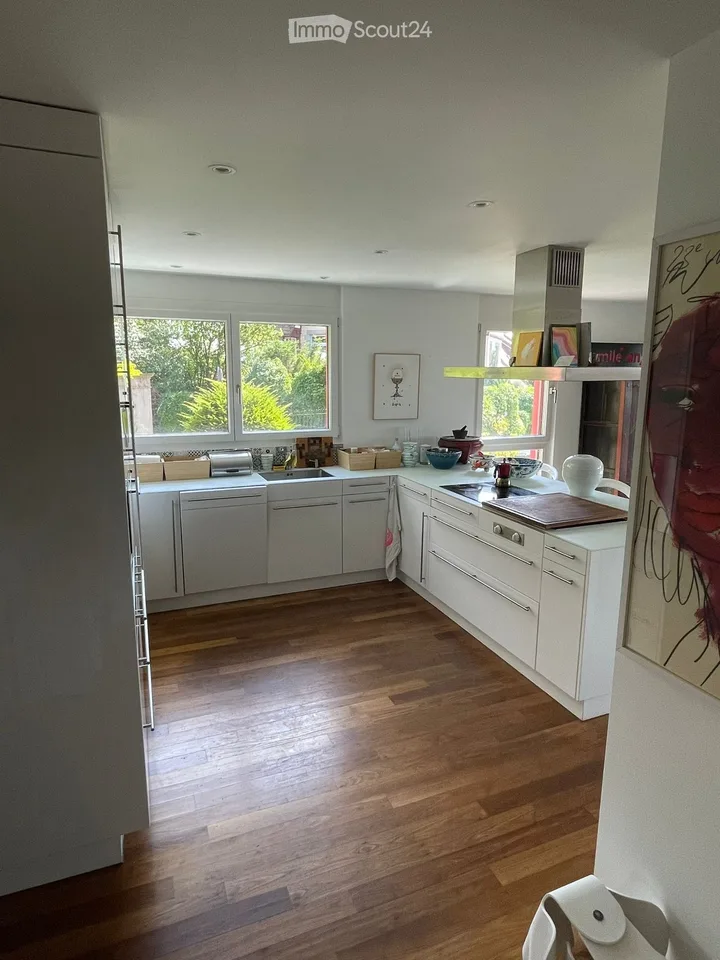 Exklusive 4.5-Zimmer-Duplex-Wohnung mit Kamin und Garage am Zürichberg