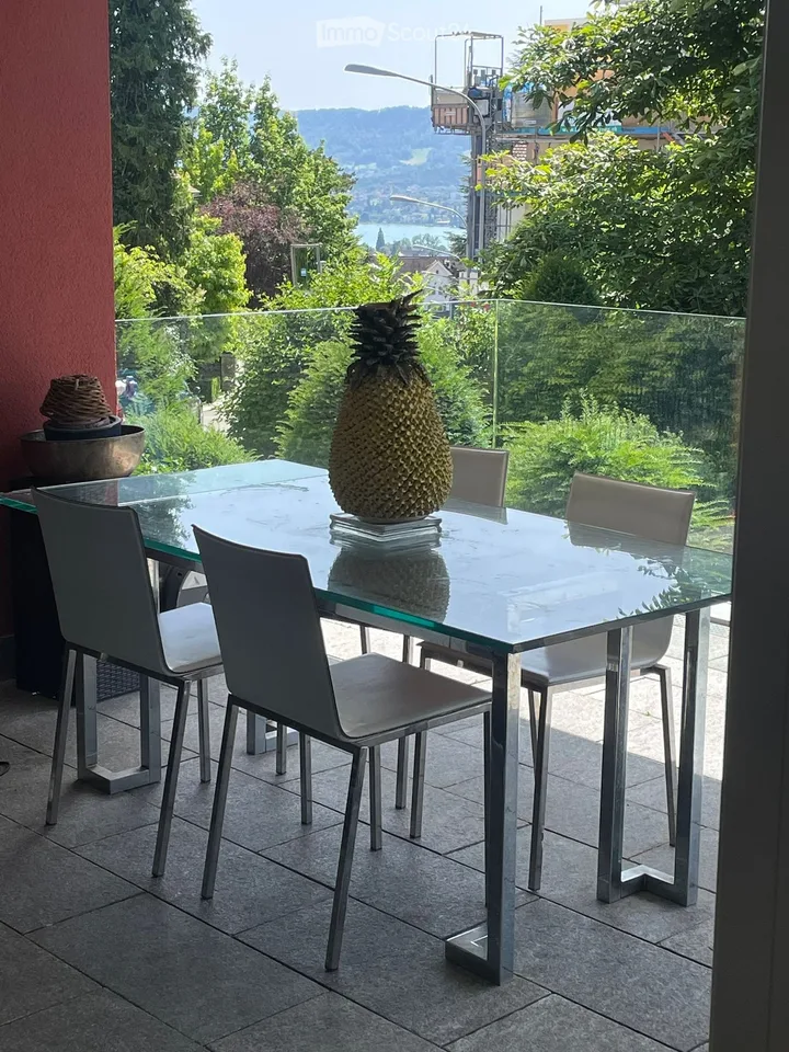 Exklusive 4.5-Zimmer-Duplex-Wohnung mit Kamin und Garage am Zürichberg