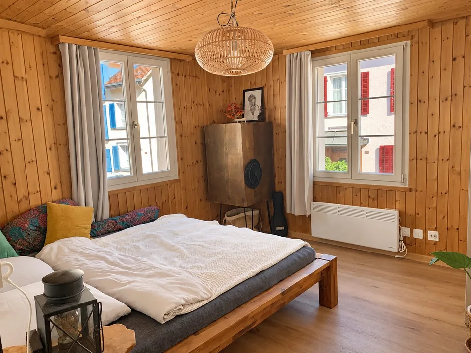 Appartement lumineux avec charme de chalet à sous-louer
