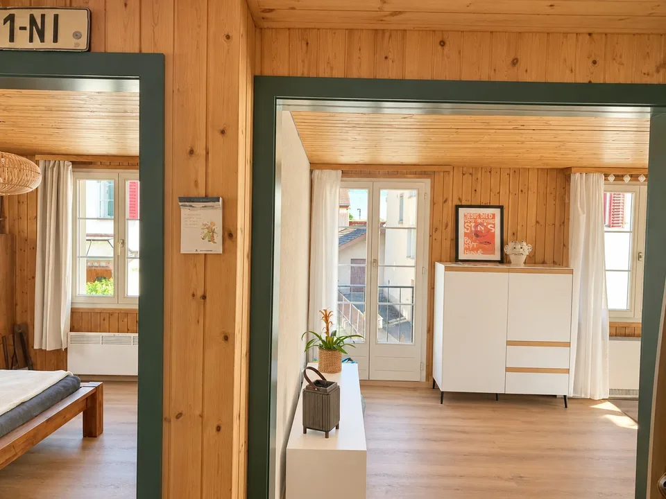 Appartement lumineux avec charme de chalet à sous-louer
