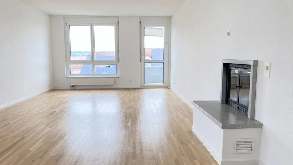 Ihre neue Wohnung mit Cheminée und grossem Balkon