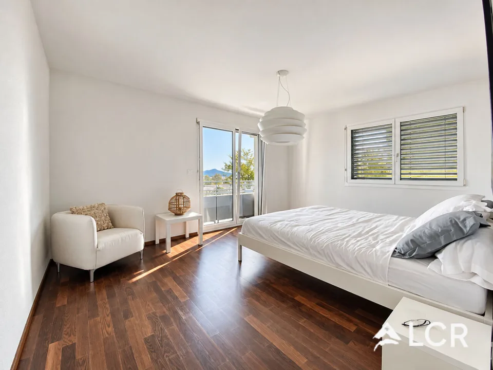 Meraviglioso appartamento arredato di 4,5 locali - Terrazza - Vista lago