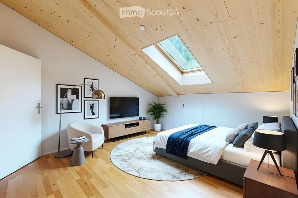 Cozy 2.5 room attic apartment for rent