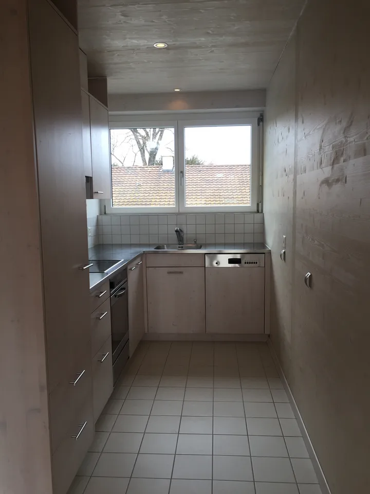 Beautiful 2.5-room attic apartment with lake view