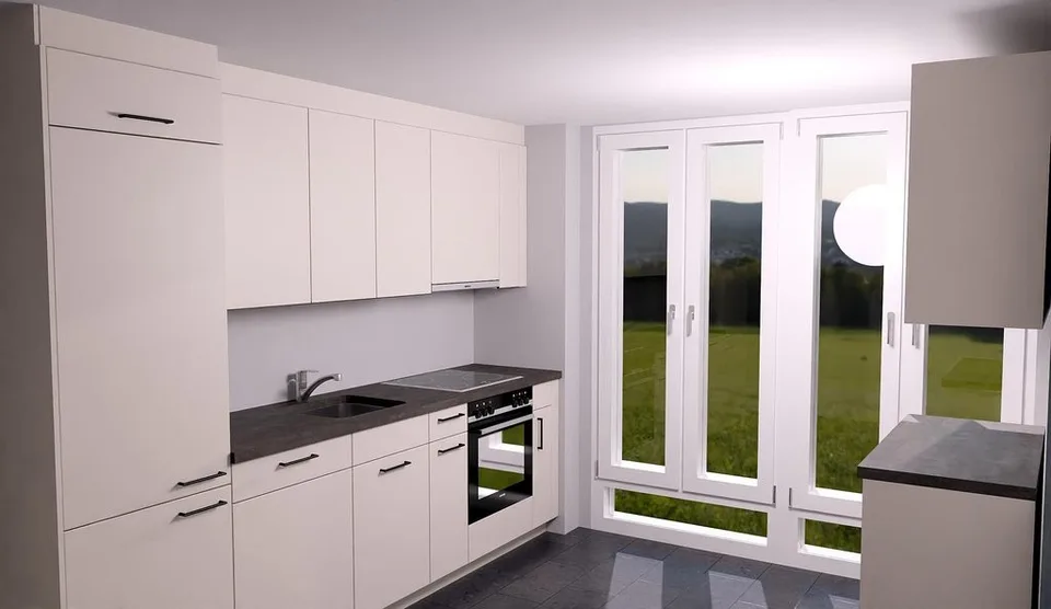 Neu umgebaute Wohnung