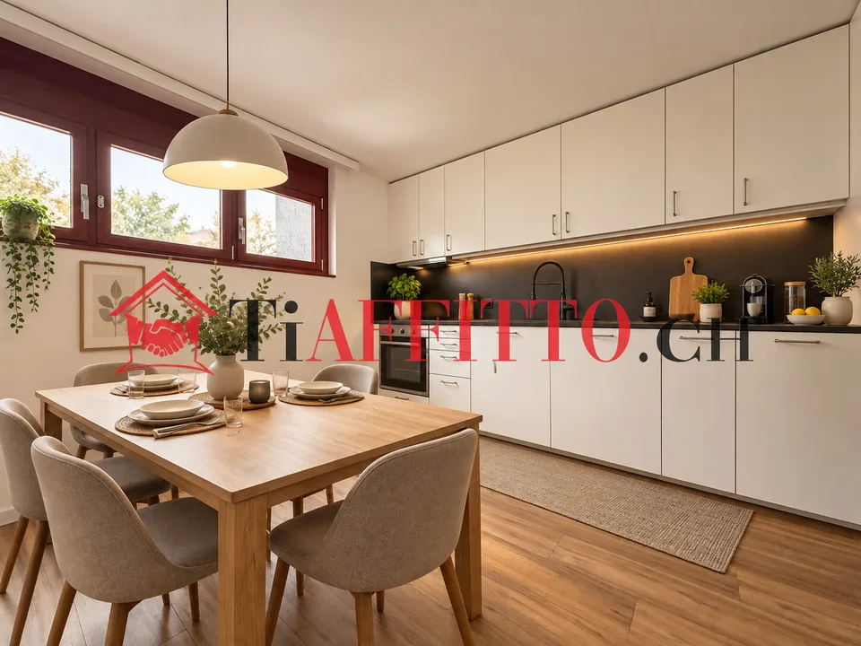 DUPLEX 3.5 LOCALI CON PALESTRA A MEZZOVICO