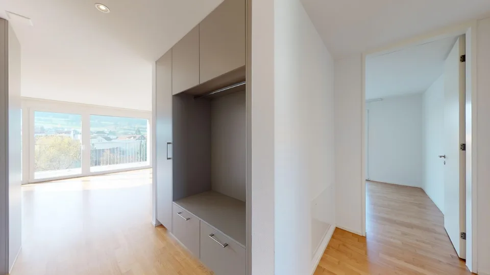 Charming 3.5-room attic apartment in Menziken – modern, quiet, and sunny