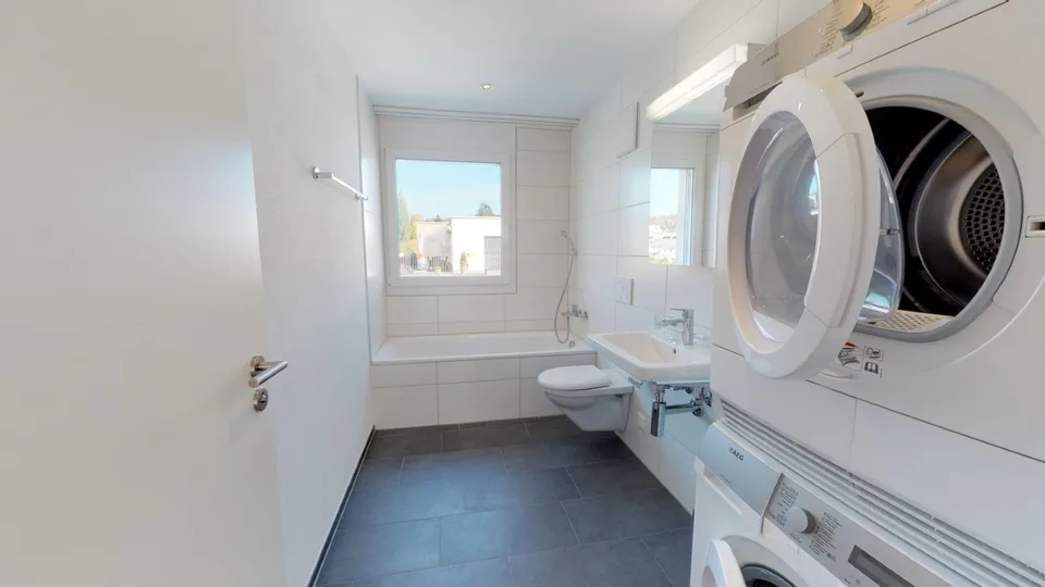 Charming 3.5-room attic apartment in Menziken – modern, quiet, and sunny
