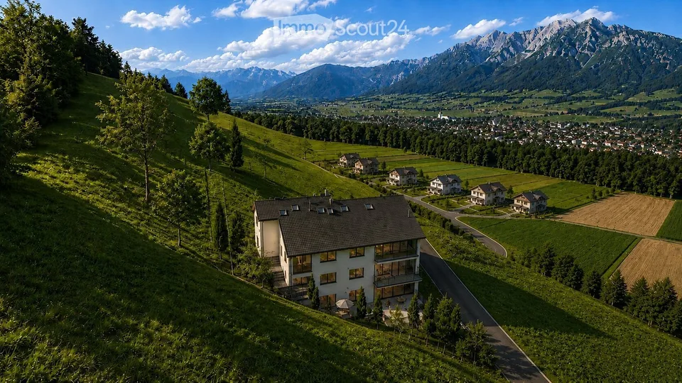 Attraktive 5.5-Zimmer-Dachwohnung mit Bergpanorama in Bad Ragaz – Foto 2 von 7